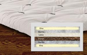 Futon Kokos Latex - najluxusnejší futón